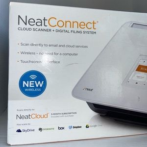 NeatConnect Cloud Scanner + Digital Filing System